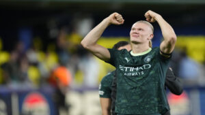 Haaland Bersinar Terang, Manchester City Hancurkan Villarreal di Liga Champions