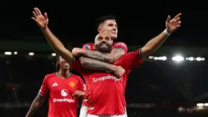 Legenda Inggris Gary Lineker dan Alan Shearer Puji Performa Bryan Mbeumo di Manchester United