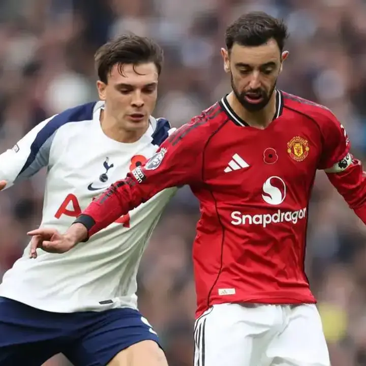 Hasil Liga Inggris: Tottenham Hotspur Gagal Kunci Kemenangan, Manchester United Curi Poin di Detik Akhir