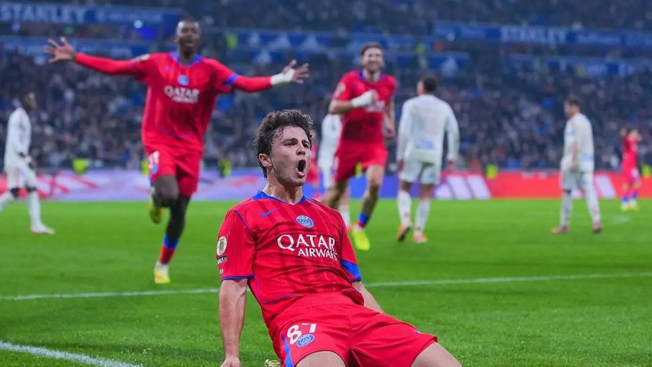 Hasil Liga Prancis Gol Pada Menit Akhir Joao Neves Jadi Penentu Kemenangan Paris Saint Germain Atas Lyon