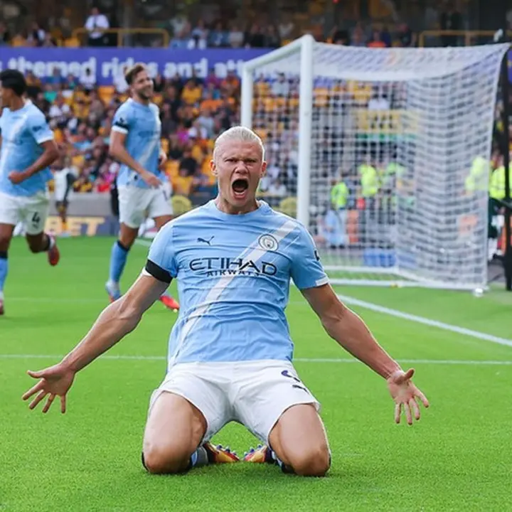 Cetak 100 Gol Tercepat, Haaland Dapat Tantangan Shearer untuk Pecahkan Rekor Sang Legenda