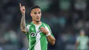 Performa Terus Bersinar, Antony Cetak Gol Kedelapan Bersama Real Betis di Liga Eropa