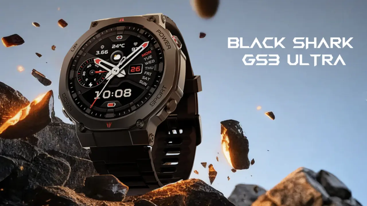 Tantang Apple Watch Ultra, Black Shark GS3 Ultra Rilis dengan Ketahanan Ekstrem dan Baterai Super Awet