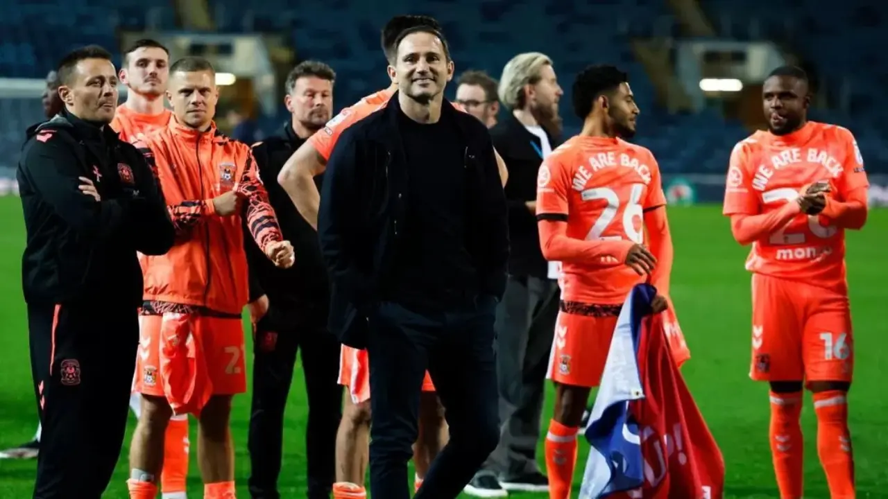 Frank Lampard Bangga Lihat Perjalanan Coventry City Hingga Promosi Ke Liga Inggris Musim Depan