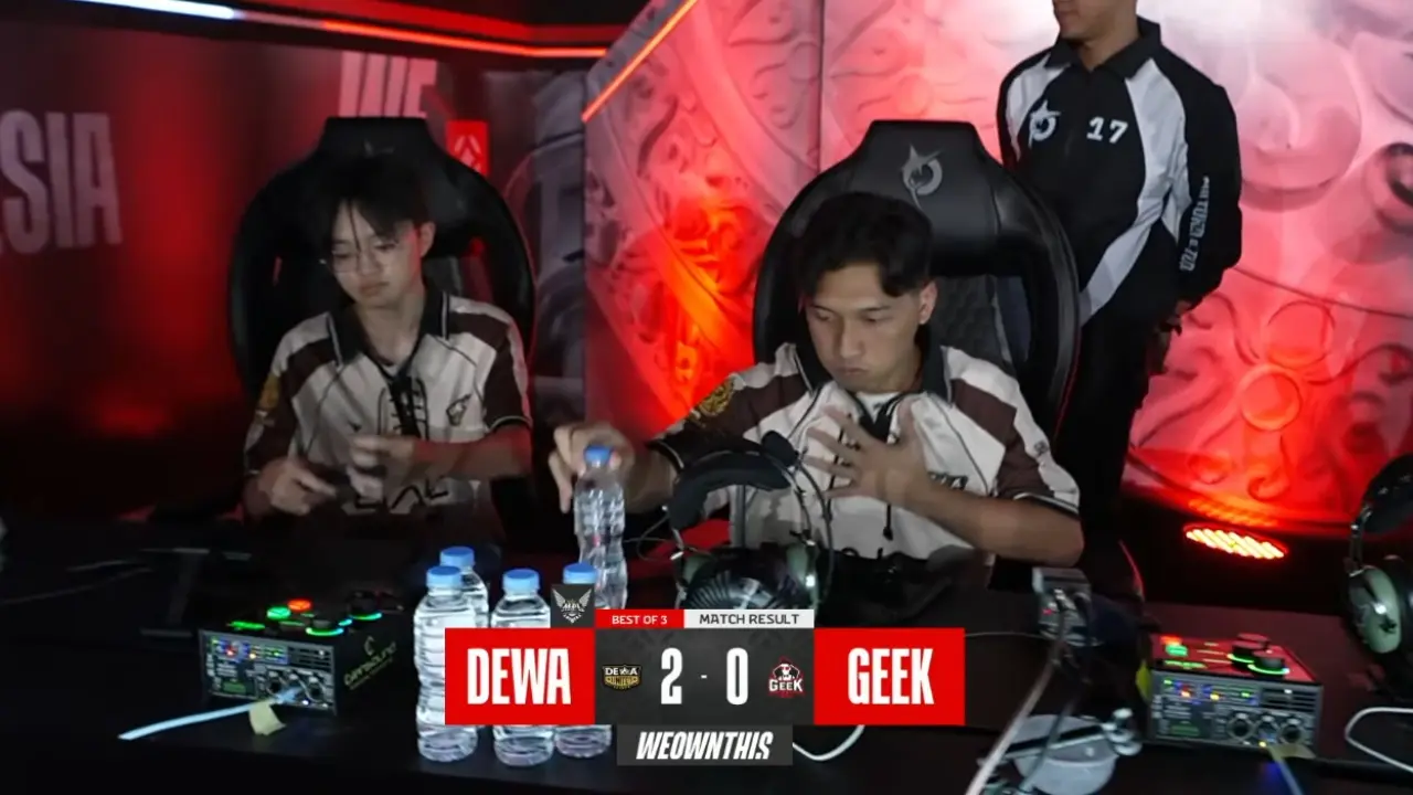 Hasil Mpl Id S17 Hari Ke 3 Pekan Ke 4 Dewa United Esports Menang 2 0 Atas Geek Fam