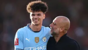 Pep Guardiola Sebut Nico O’Reilly Layak Jadi Pemain Muda Terbaik Liga Inggris Musim Ini