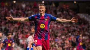 Robert Lewandowski Masuk Peringkat ke-11 Pencetak Gol Sepanjang Masa Barcelona