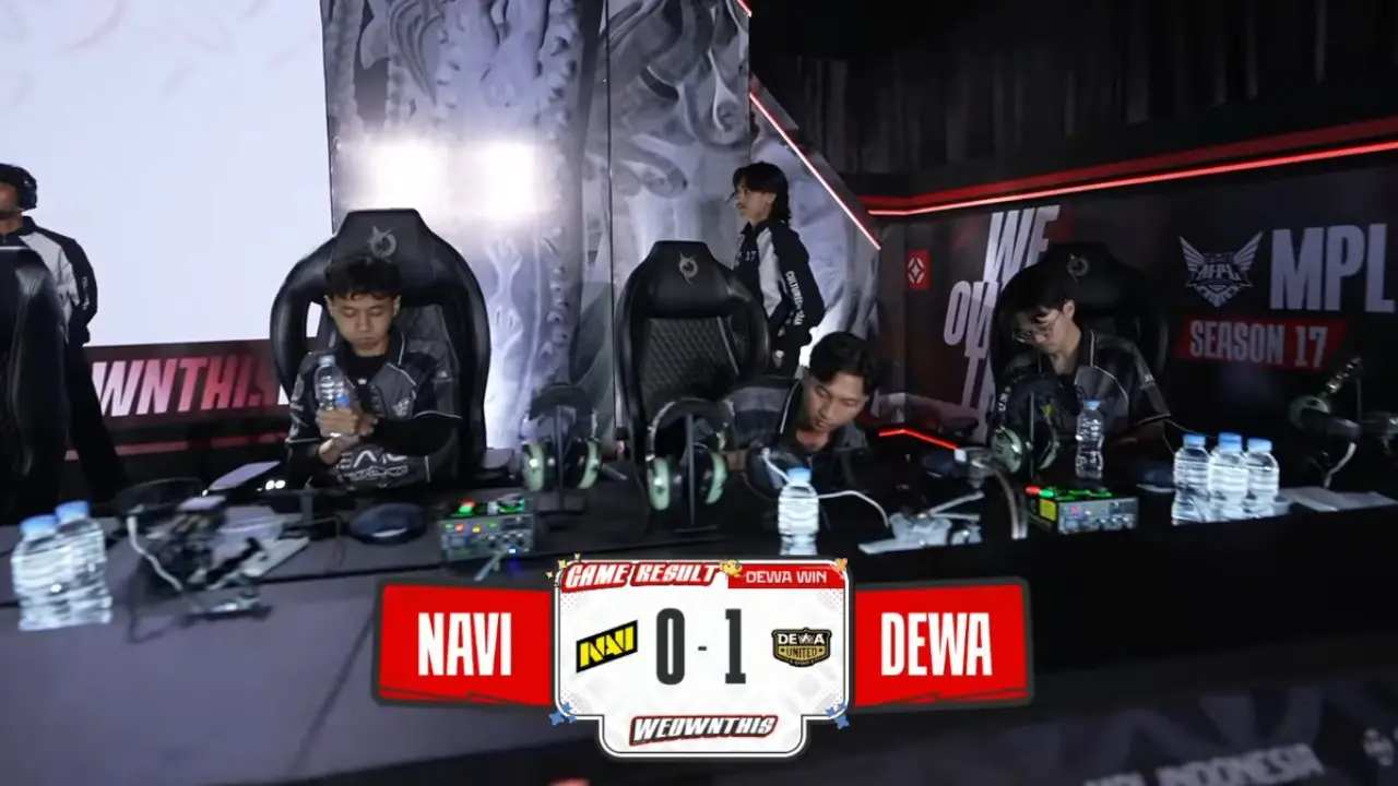 Dewa United Esports Unggul 1 0 Atas Navi Di Game Pertama Mpl Id S17 Pekan Ke 6