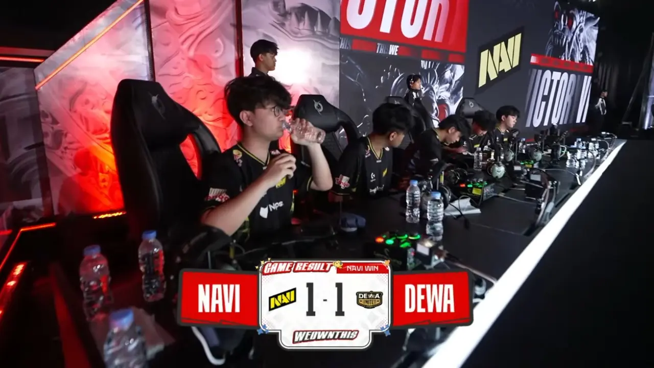 Hasil Mpl Id S17 Pekan Ke 6 Navi Bangkit Dramatis Dan Samakan Skor 1 1 Lawan Dewa United Esports Di Game Kedua