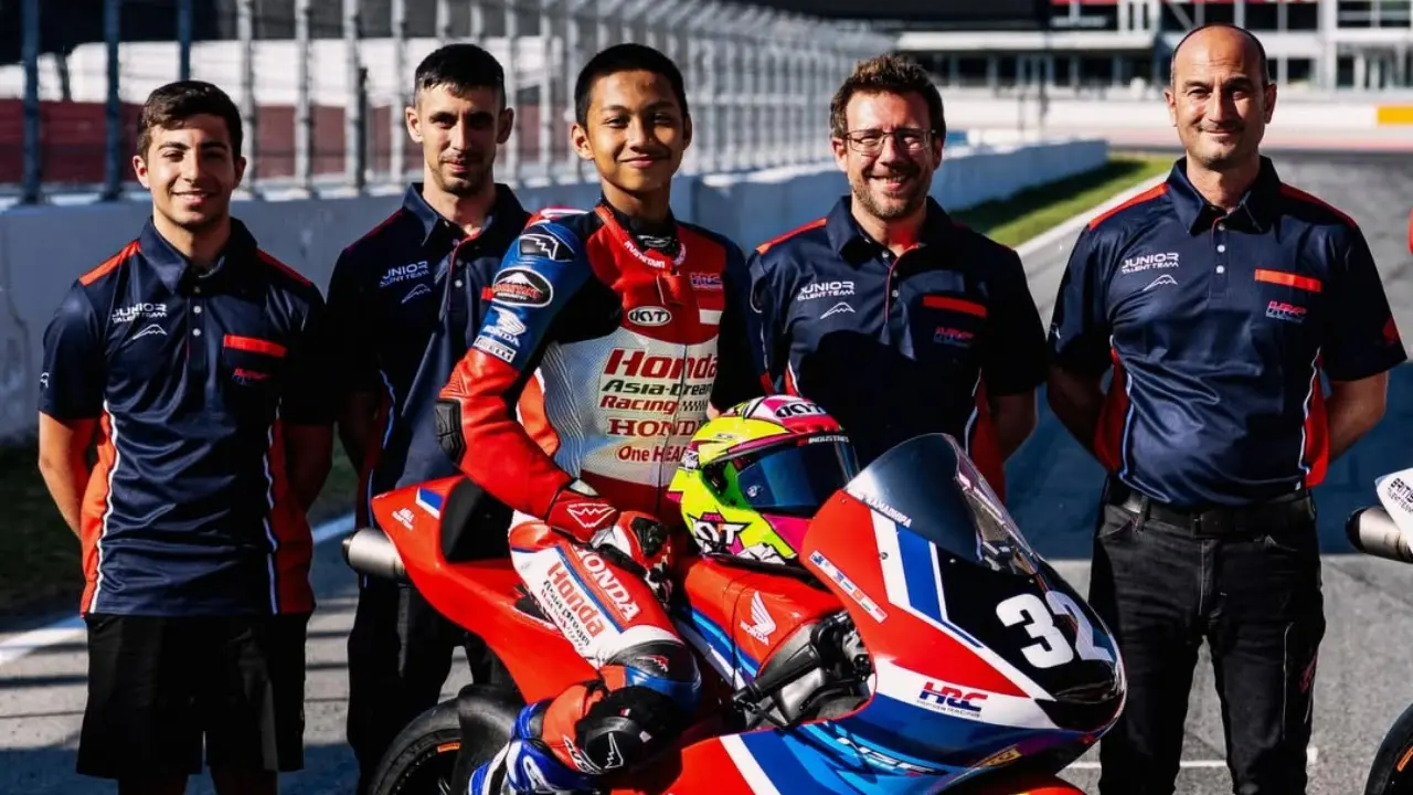 Kiandra Ramadhipa Debut Di Moto3 Junior Catalunya 2026 Harapkan Podium
