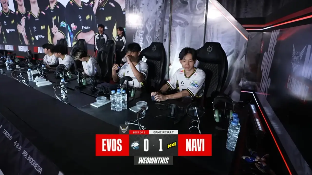 Navi Unggul 1 0 Atas Evos Di Game Pertama Mpl Id S17 Hari Ke 2 Pekan Ke 8