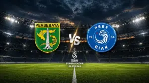 Prediksi Persebaya Surabaya vs PSBS Biak: Bajul Ijo Targetkan Kemenangan untuk Naik ke Posisi Empat Klasemen