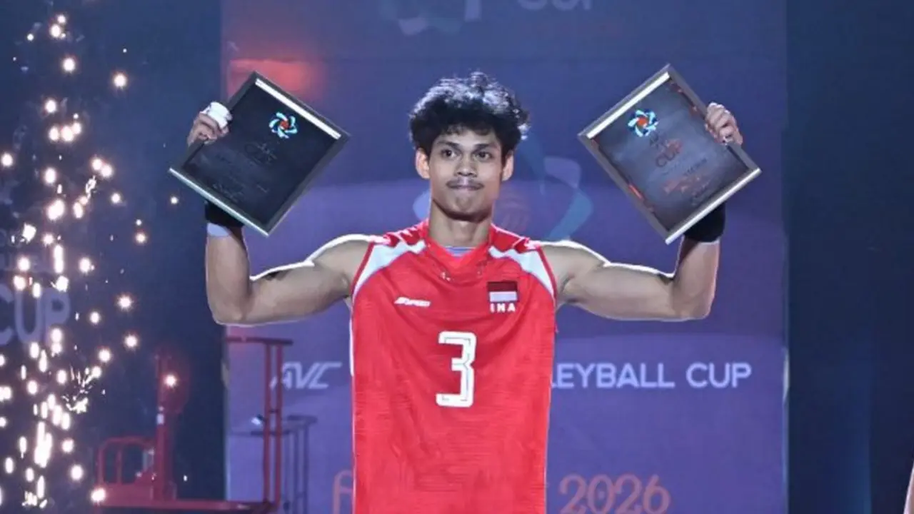 Boy Arnez Dinobatkan Mvp Tiga Pemain Indonesia Masuk Tim Terbaik Avc 2026
