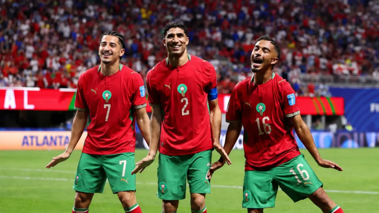 Maroko Pastikan Tiket 32 Besar Usai Menang 4 2 Atas Haiti
