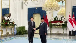 Prabowo Sambut PM Singapura Lawrence Wong, 26 MoU Siap Ditandatangani